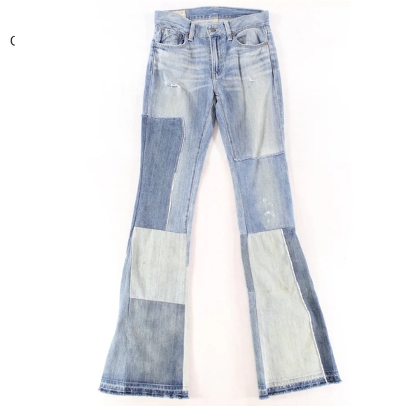 ralph lauren patchwork jeans